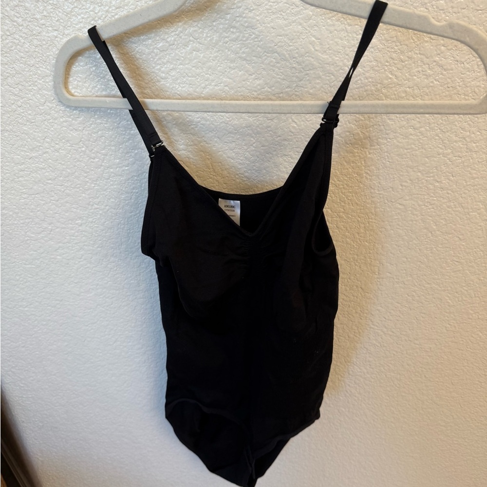 Kids Black One Piece Swimsuit
